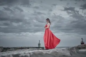 Sofia e le onde del mare al 18esimo