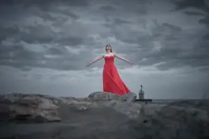 Sofia e le onde del mare al 18esimo