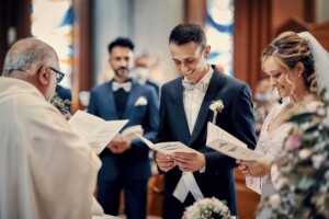 Sorrisi e amore tra Diego e Francesca nel giorno più importante