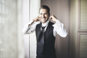 Sorrisi e amore tra Gianluca e Mariagrazia nel giorno più importante