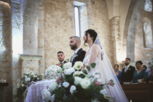 Sorrisi e amore tra Marco e Mariateresa nel giorno più importante