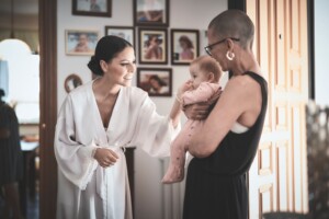 Sorrisi e amore tra Nakita e Silverio nel giorno più importante