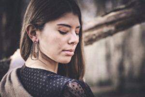 Collezione Wood indossata, ispirazione bosco