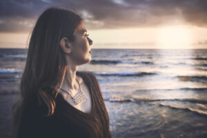 Collezione Wood indossata, ispirazione bosco