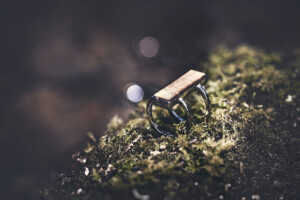 Collezione Wood indossata, ispirazione bosco